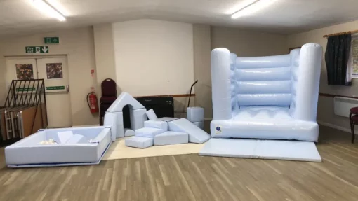 Pastel Blue Soft Play Hire - Image 5