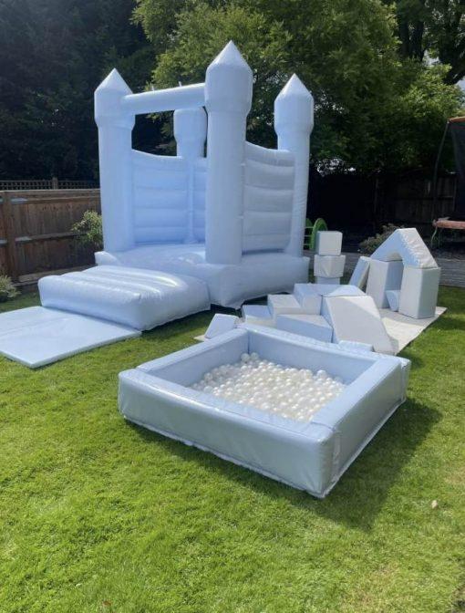 Pastel Blue Soft Play Hire - Image 6