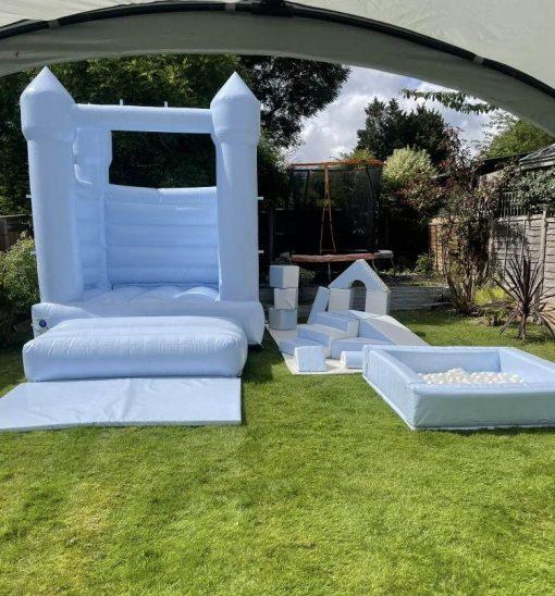 Pastel Blue Soft Play Hire - Image 8