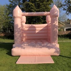 Family Pastel & White Bouncy Castles Hire