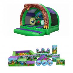 Dinosaur Bouncy Castle & Soft Play Hire