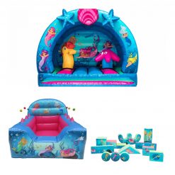 Mermaid Bouncy Castle & Soft Play Hire