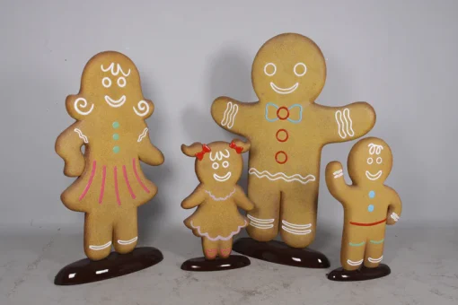 Gingerbread Family Props