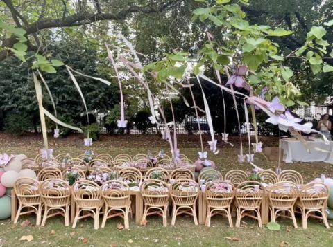 Childrens, wicker,chairs,hire
