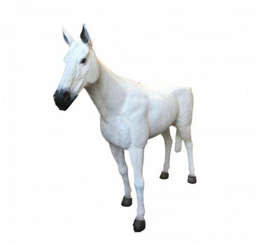 white horse prop