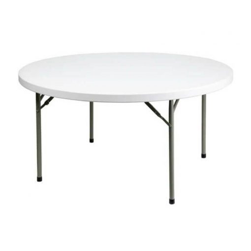 Round Plastic Banqueting Table - 6ft