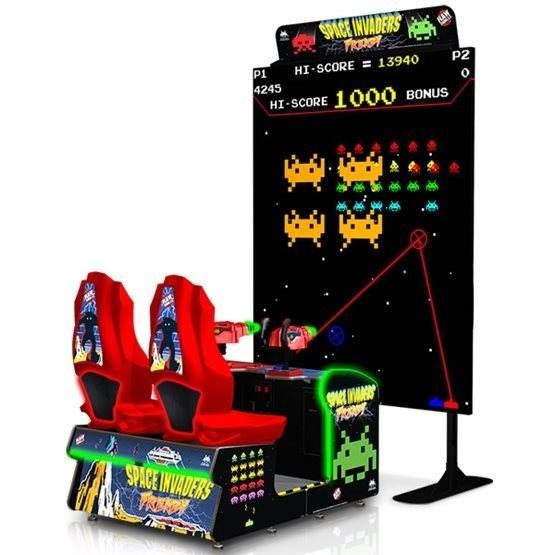 worlds largest space invaders hire