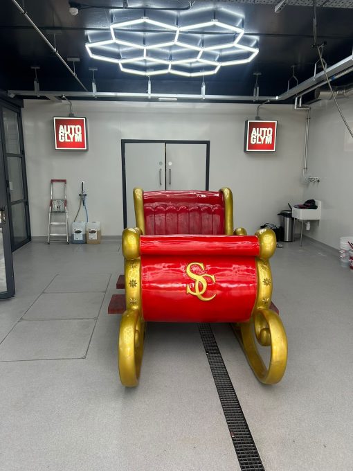 Giant Santa Sleigh 4 Seater Prop Hire - Image 4