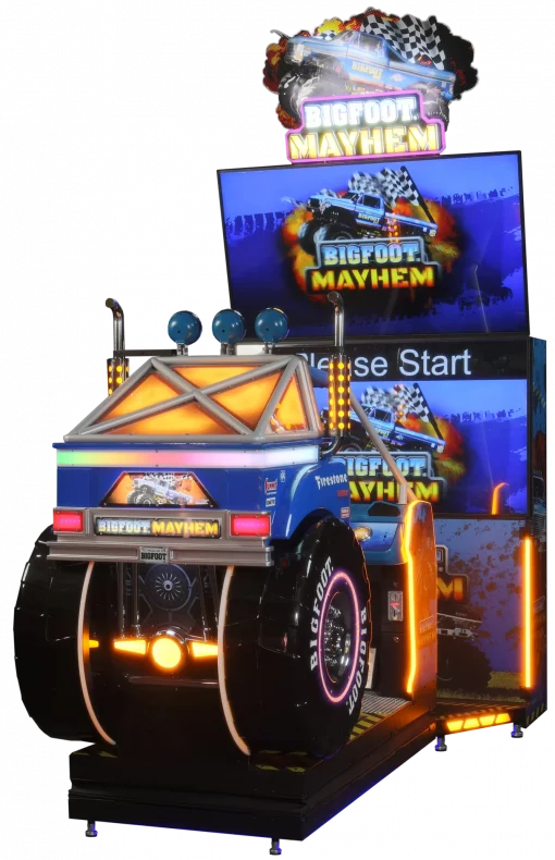 Bigfoot Mayhem Arcade Hire