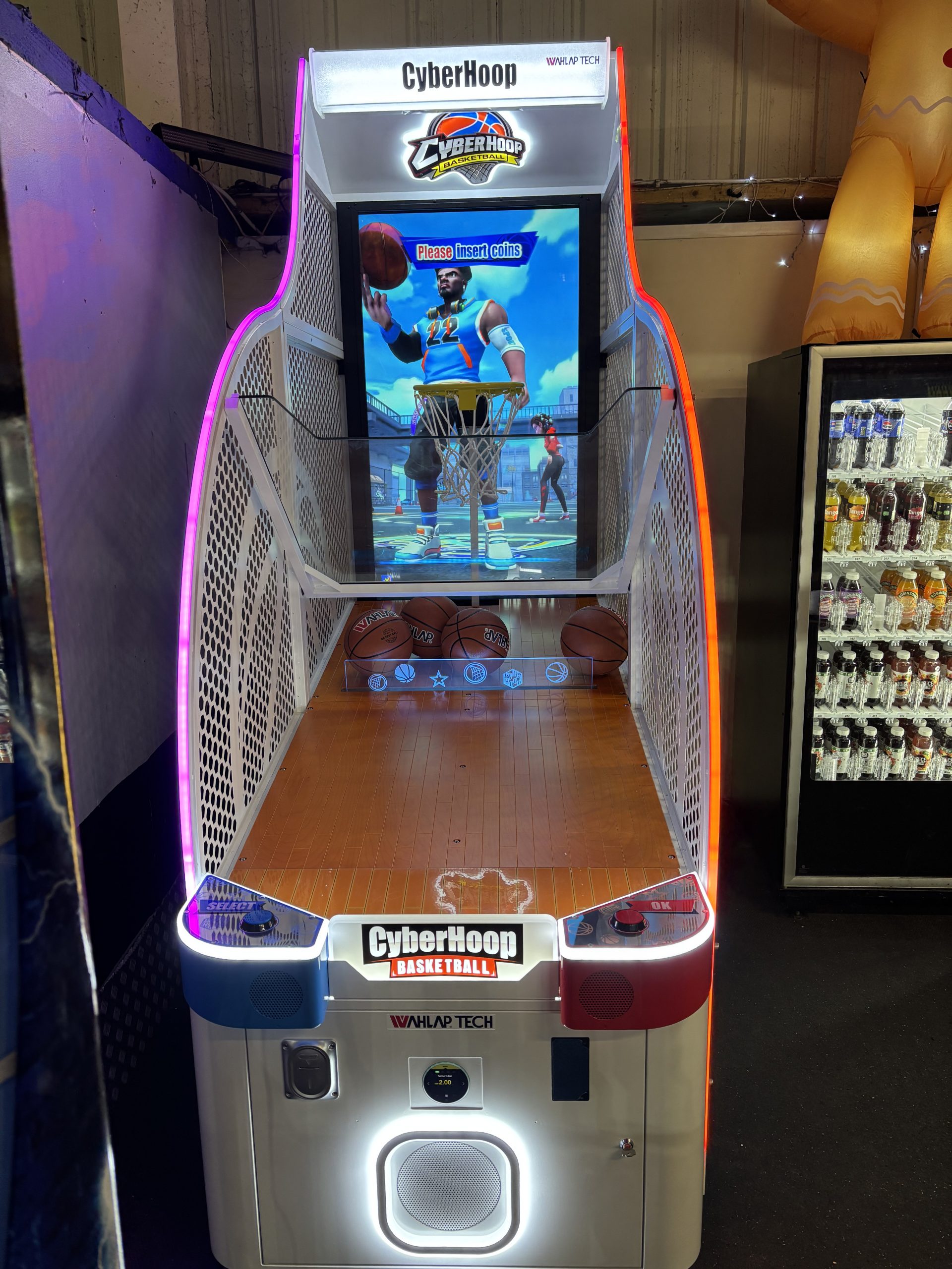 Cyber Hoop Basketball Arcade Machine for Sale - Image 3