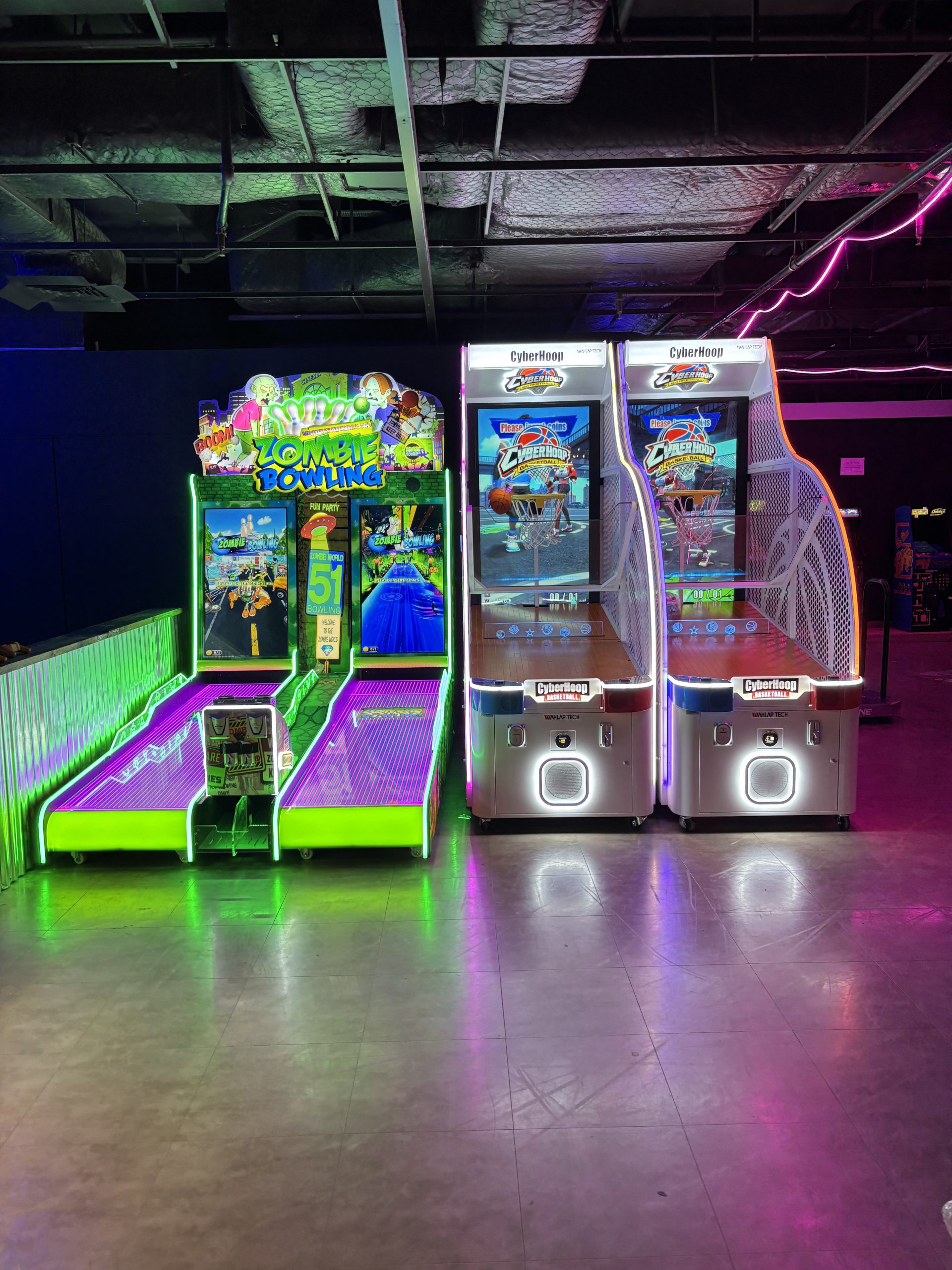 Cyber Hoop Basketball Arcade Machine for Sale - Image 5