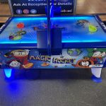 Air hockey profit share