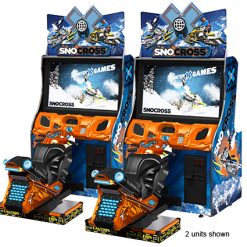 SnoCross Snowmobile Racing Arcade Game